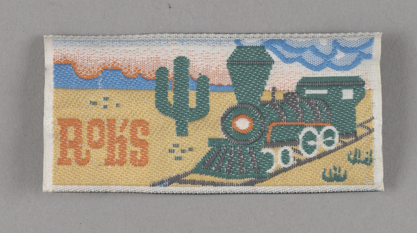 Etiket voor jeanskleding van het merk Rob's