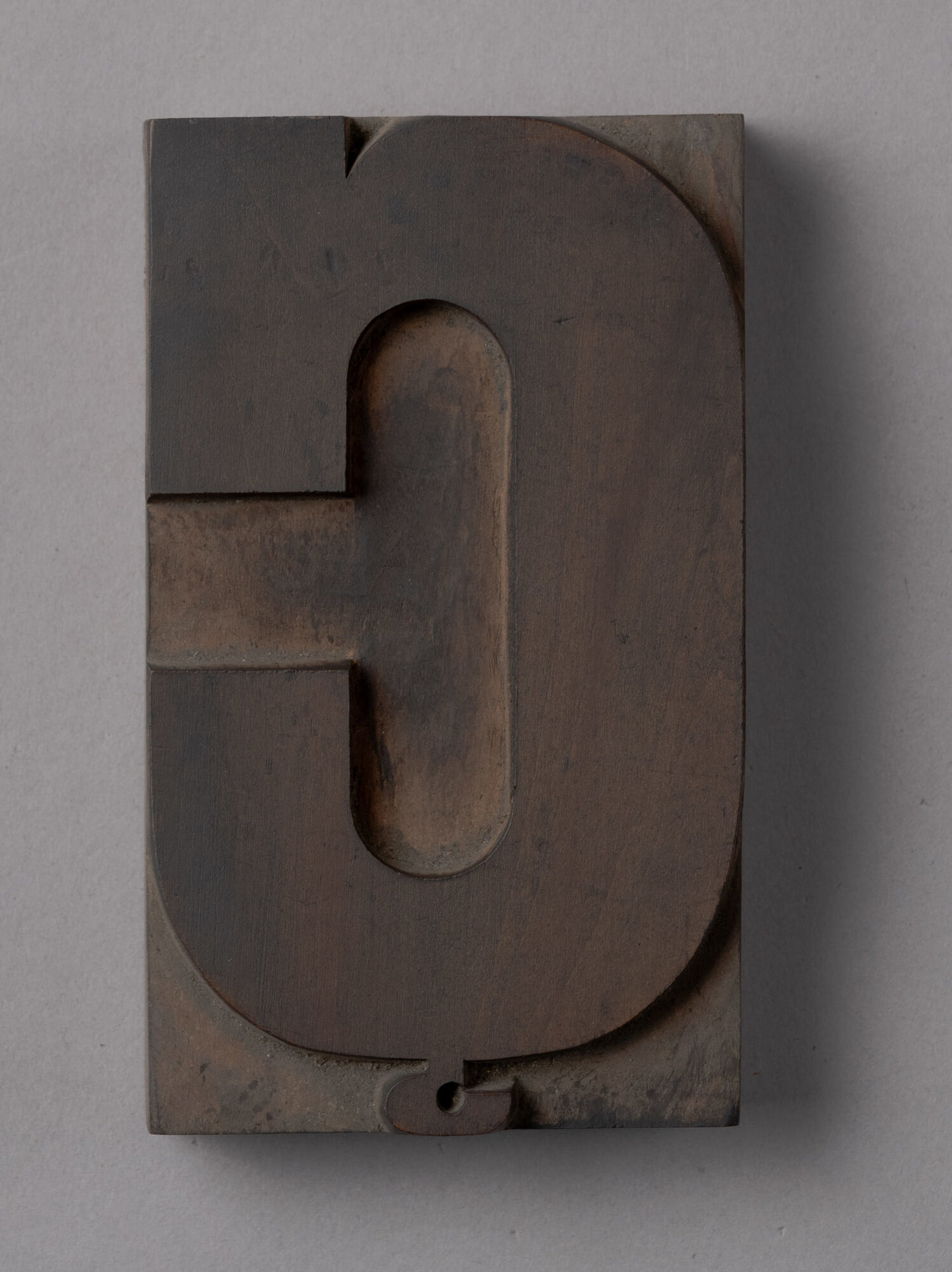 Houten drukletters van het type Antique Clarendon