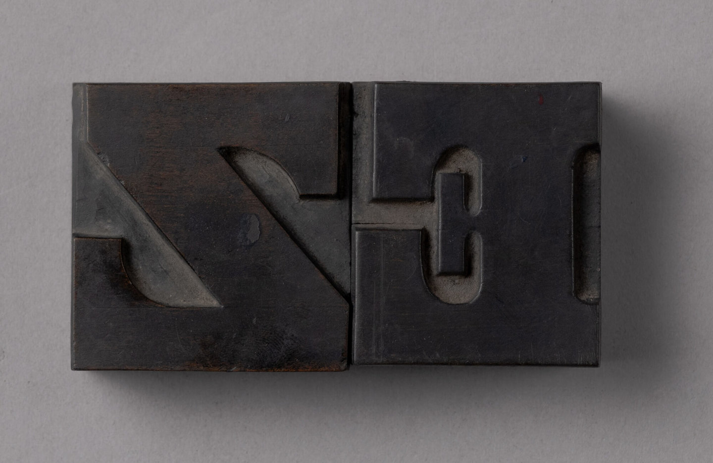 Houten drukletters van het type Antique Clarendon