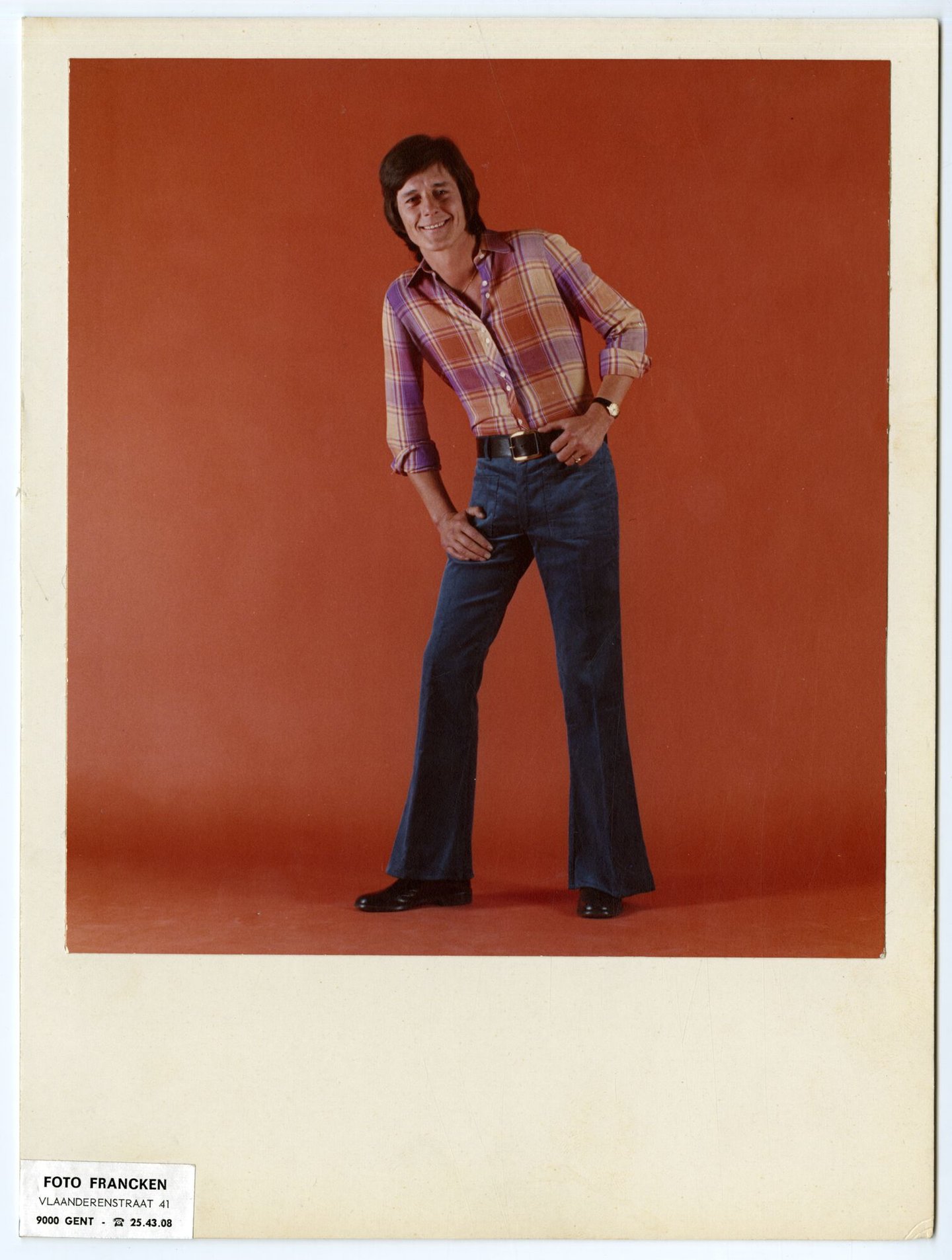 Publiciteitsfoto voor kleding van het merk Rola Jeans