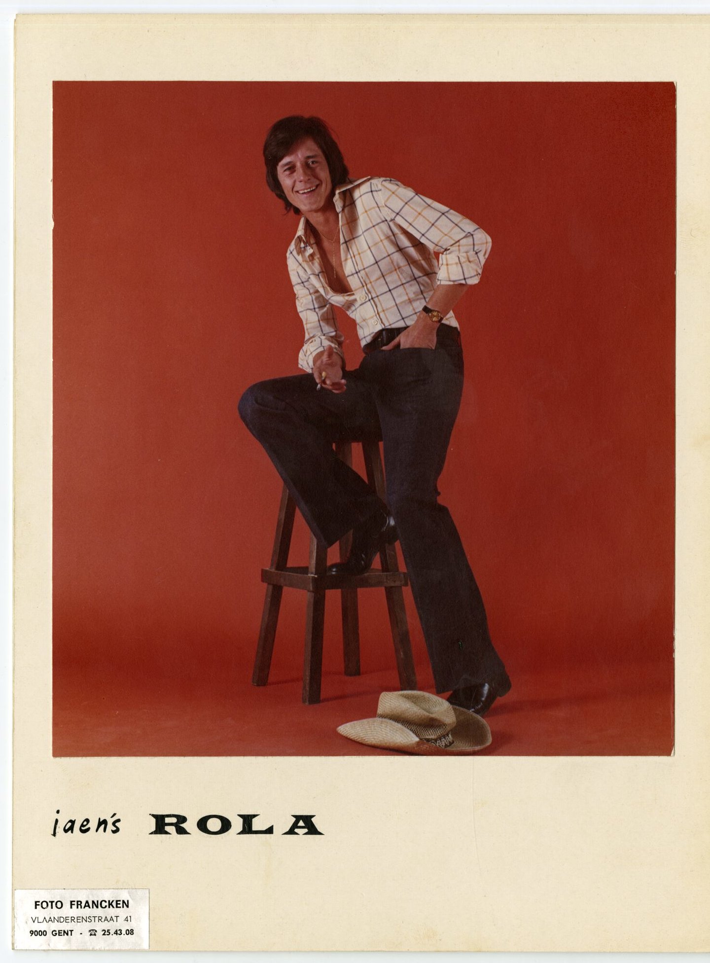 Publiciteitsfoto voor kleding van het merk Rola Jeans