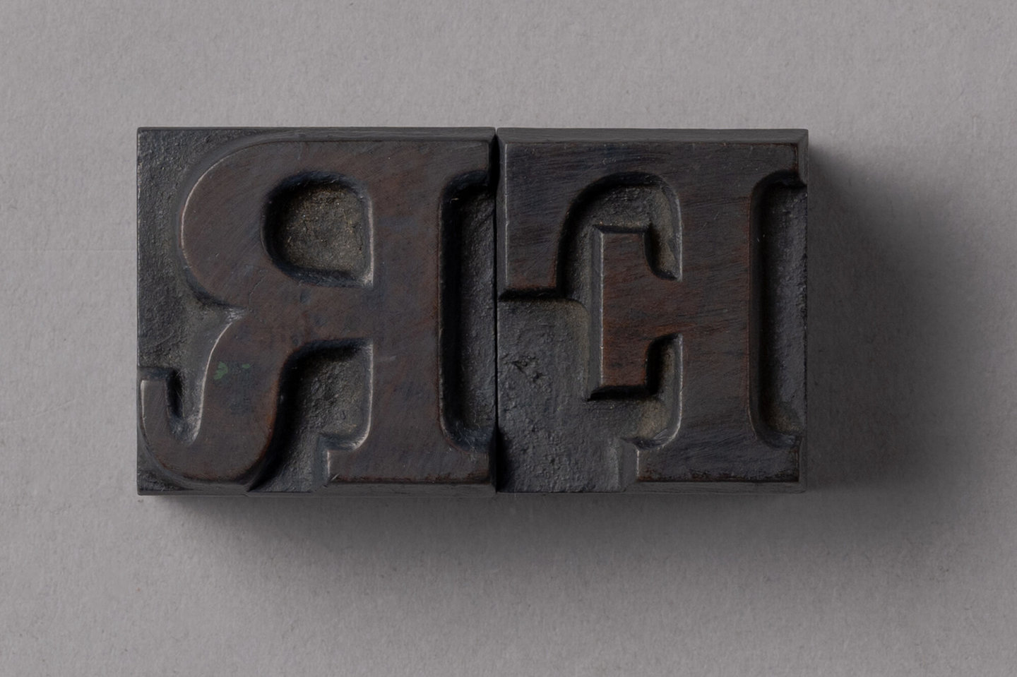 Houten drukletters van het type Antique Clarendon