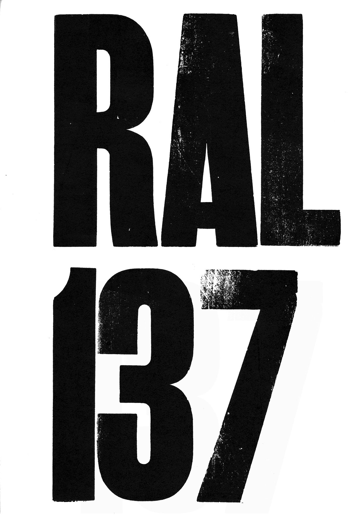 Houten drukletters van het type Gothic