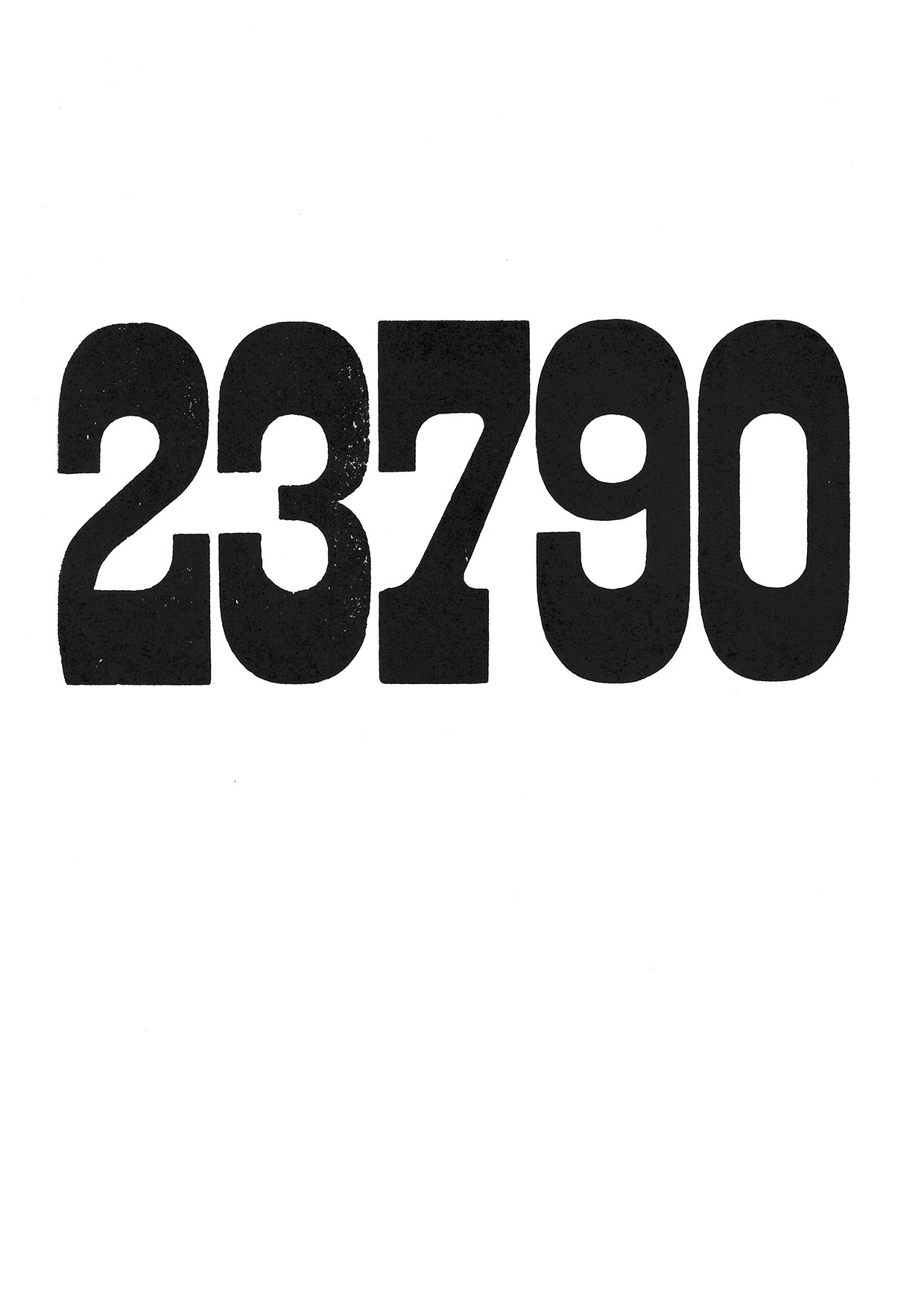 Houten drukletters van het type French Antique