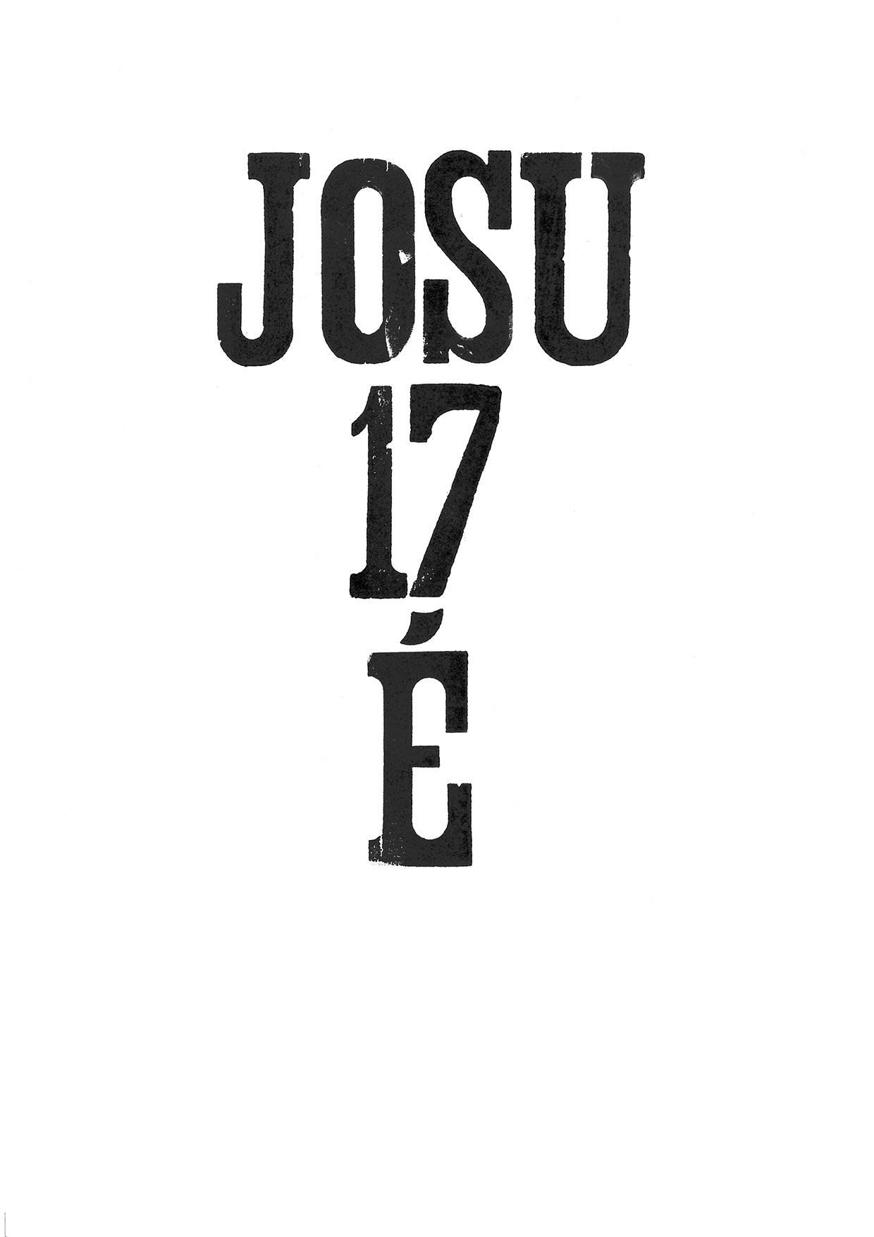 Houten drukletters van het type Antique Clarendon