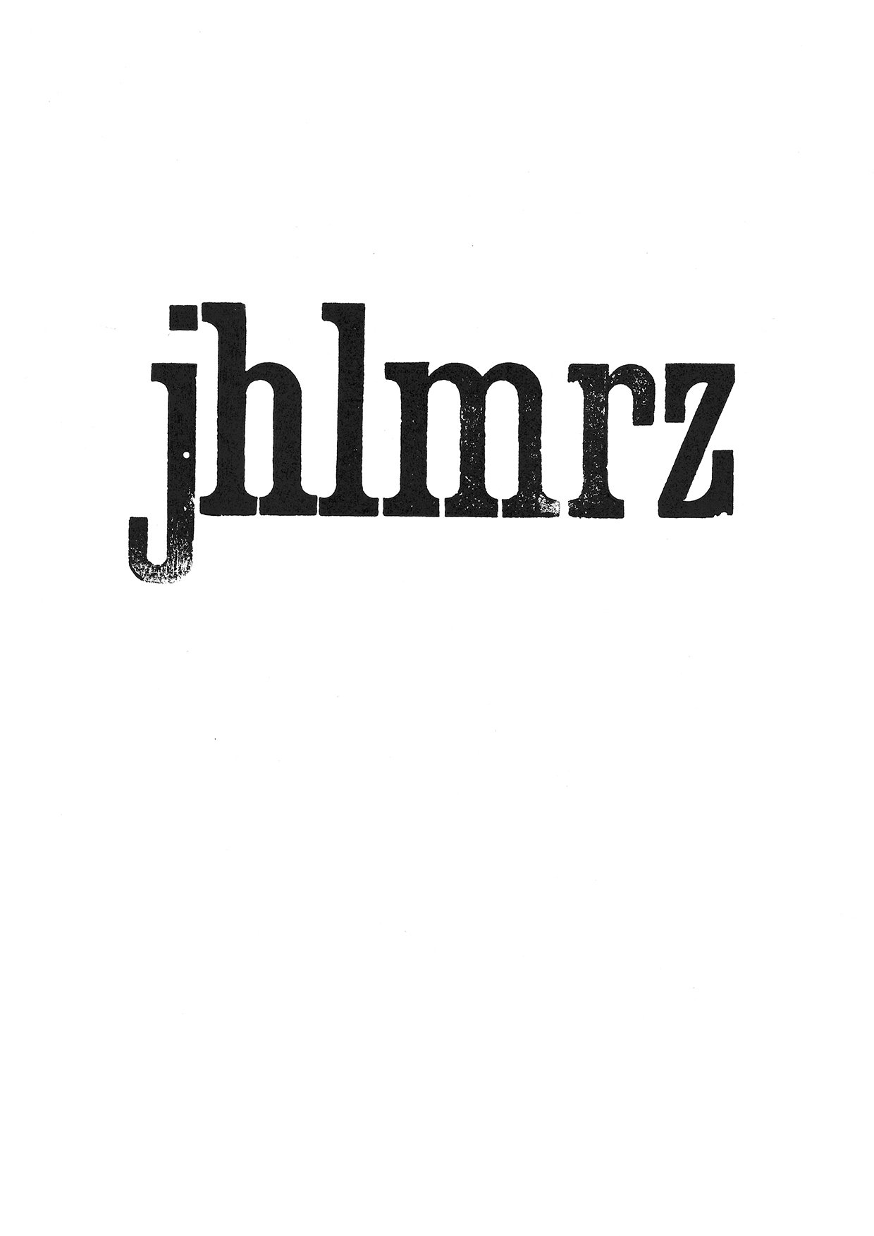 Houten drukletters van het type Antique Clarendon