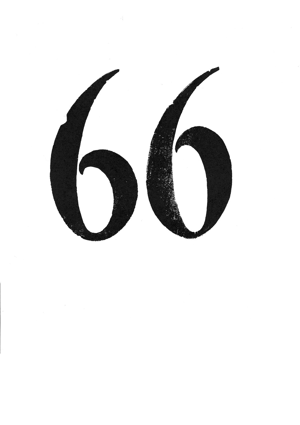 Houten drukletters van het type Roman