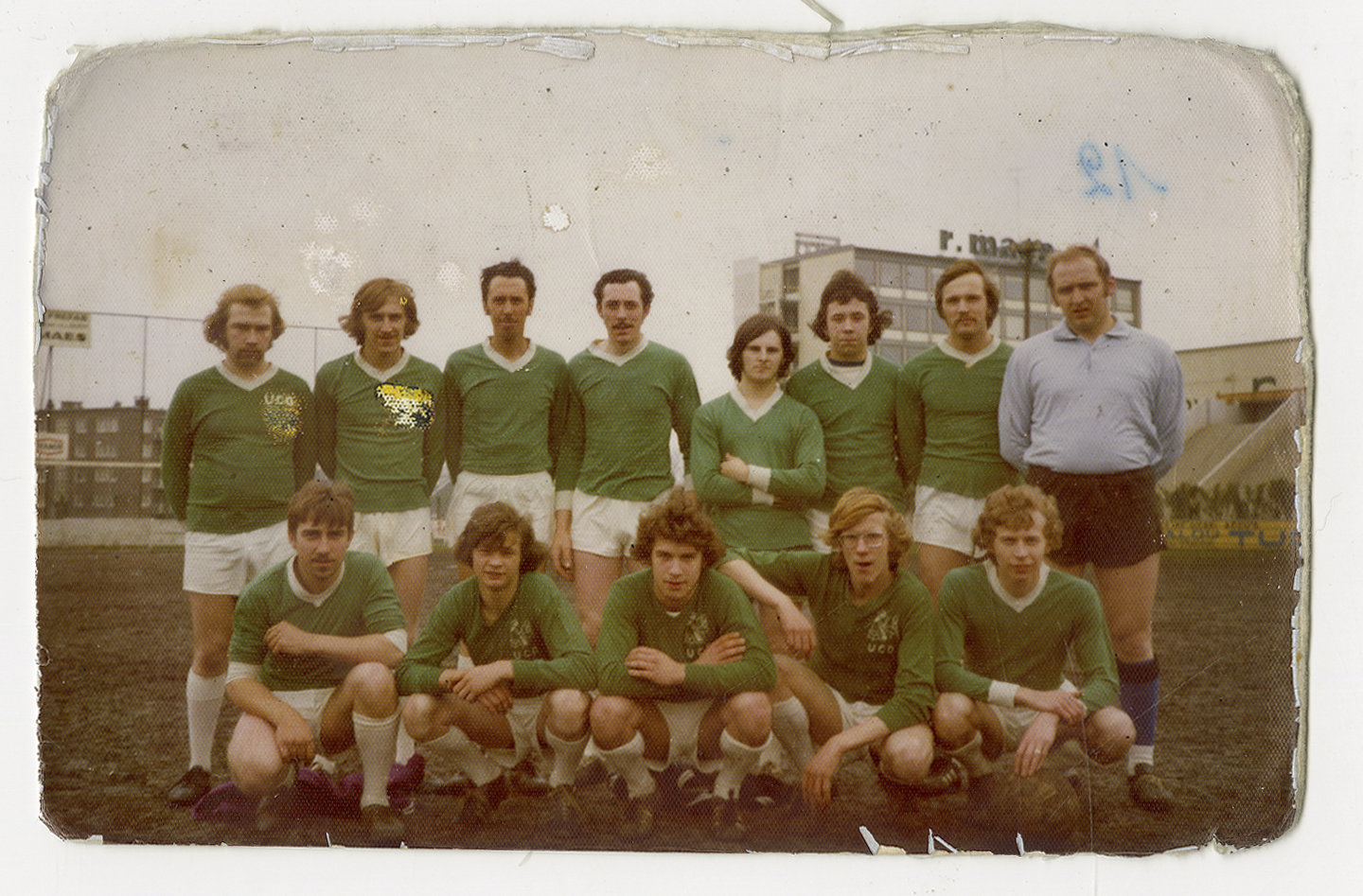 Bedrijfsvoetbalploeg van textielvenootschap UCO