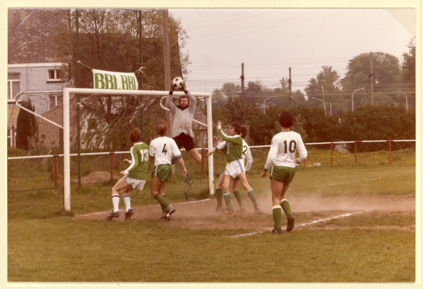 Match van bedrijfsvoetbalploeg van bank BBL
