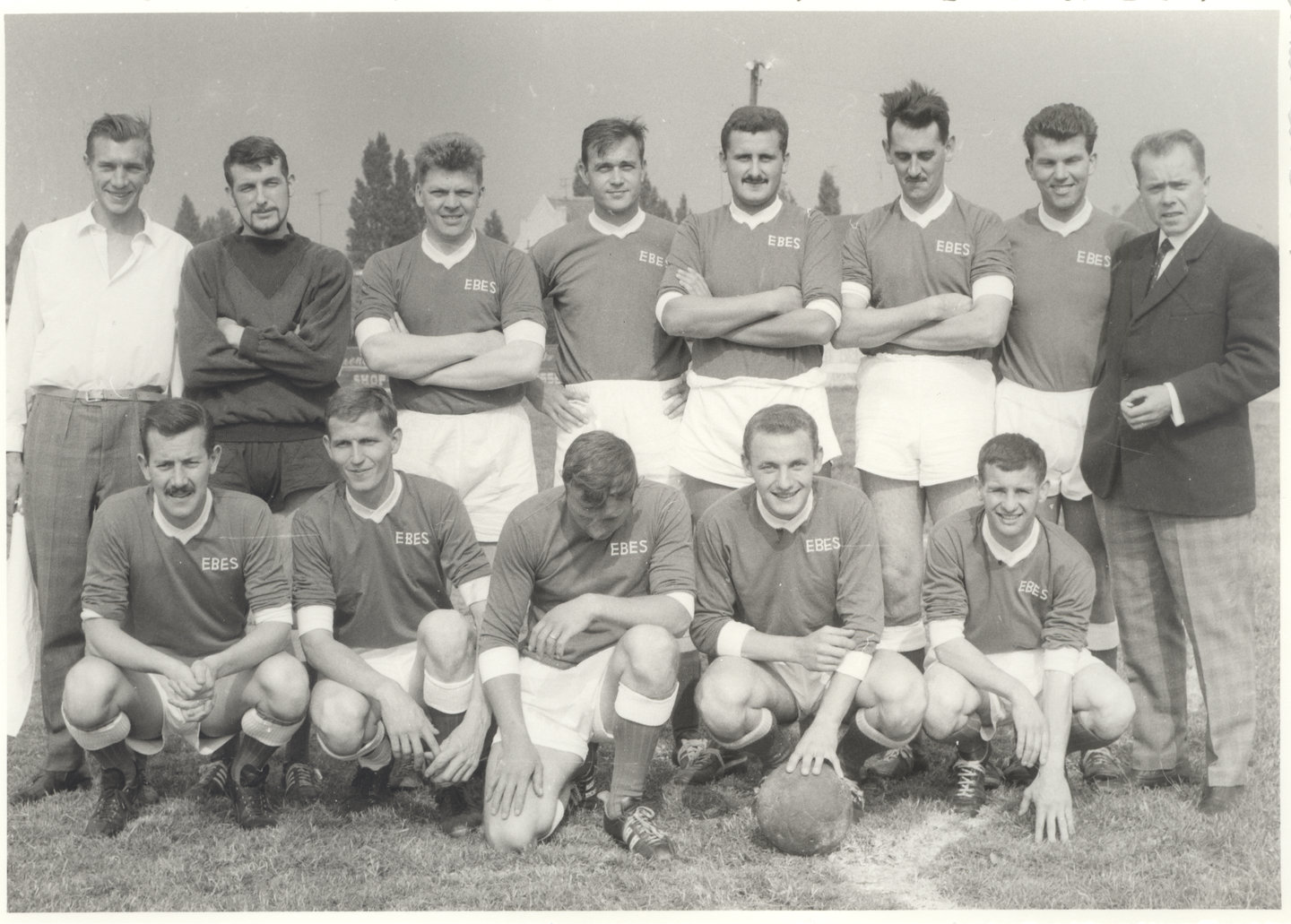 Bedrijfsvoetbalploeg van energiebedrijf Ebes