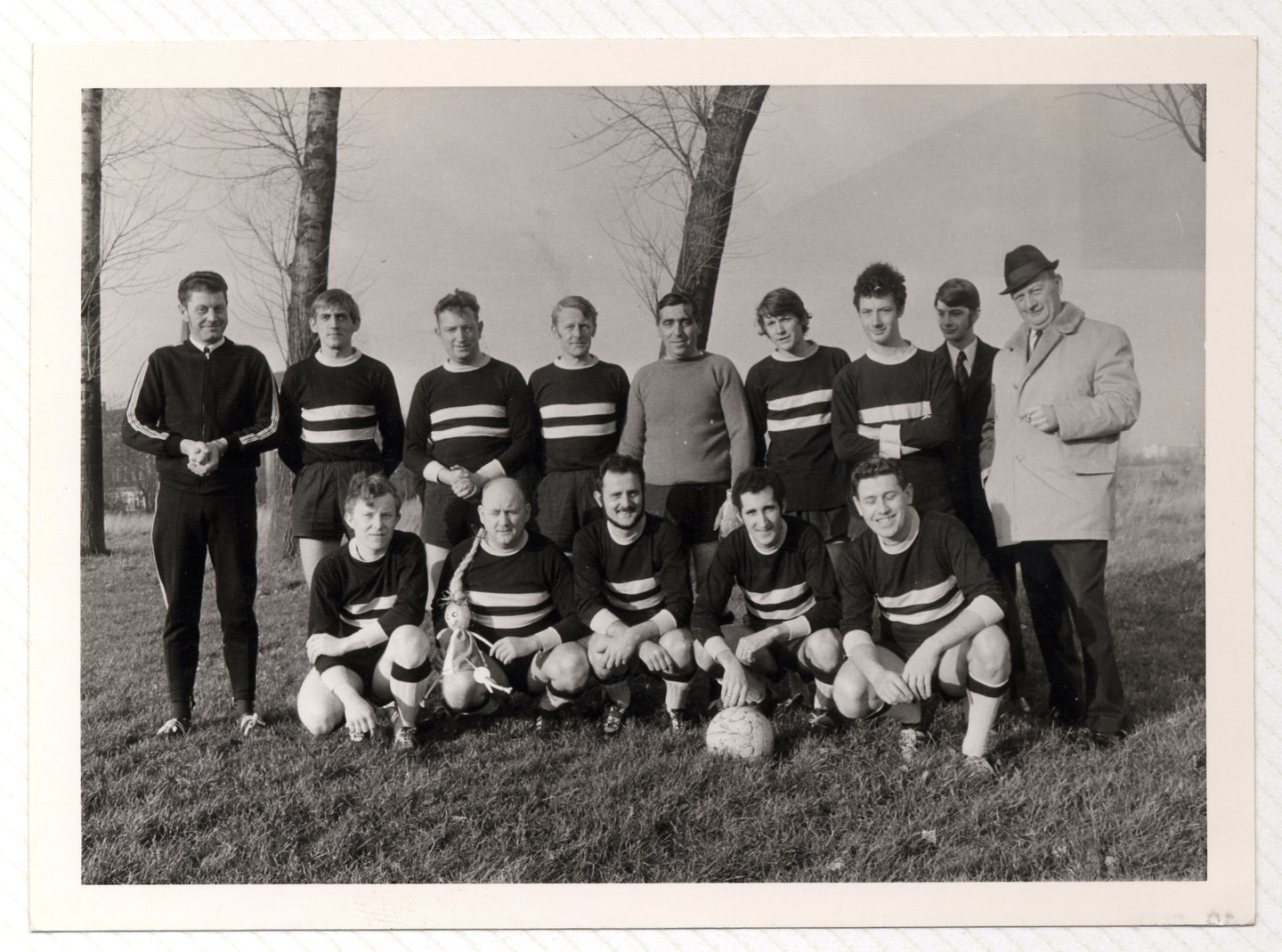 Bedrijfsvoetbalploeg van treinpersoneel station Gent-Sint-Pieters