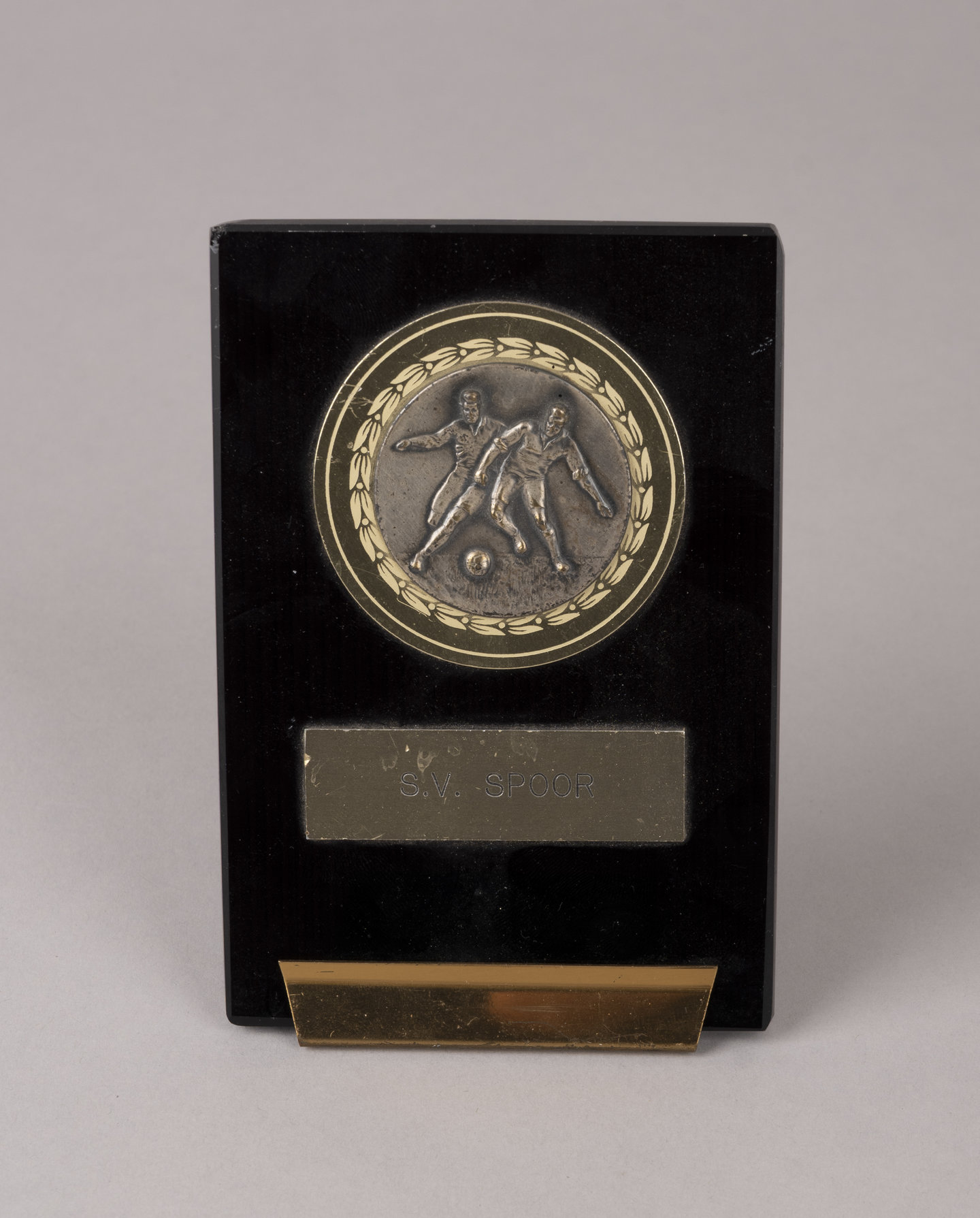 Aandenken voor de bedrijfsvoetbalploeg SV Spoor Gent Zeehaven