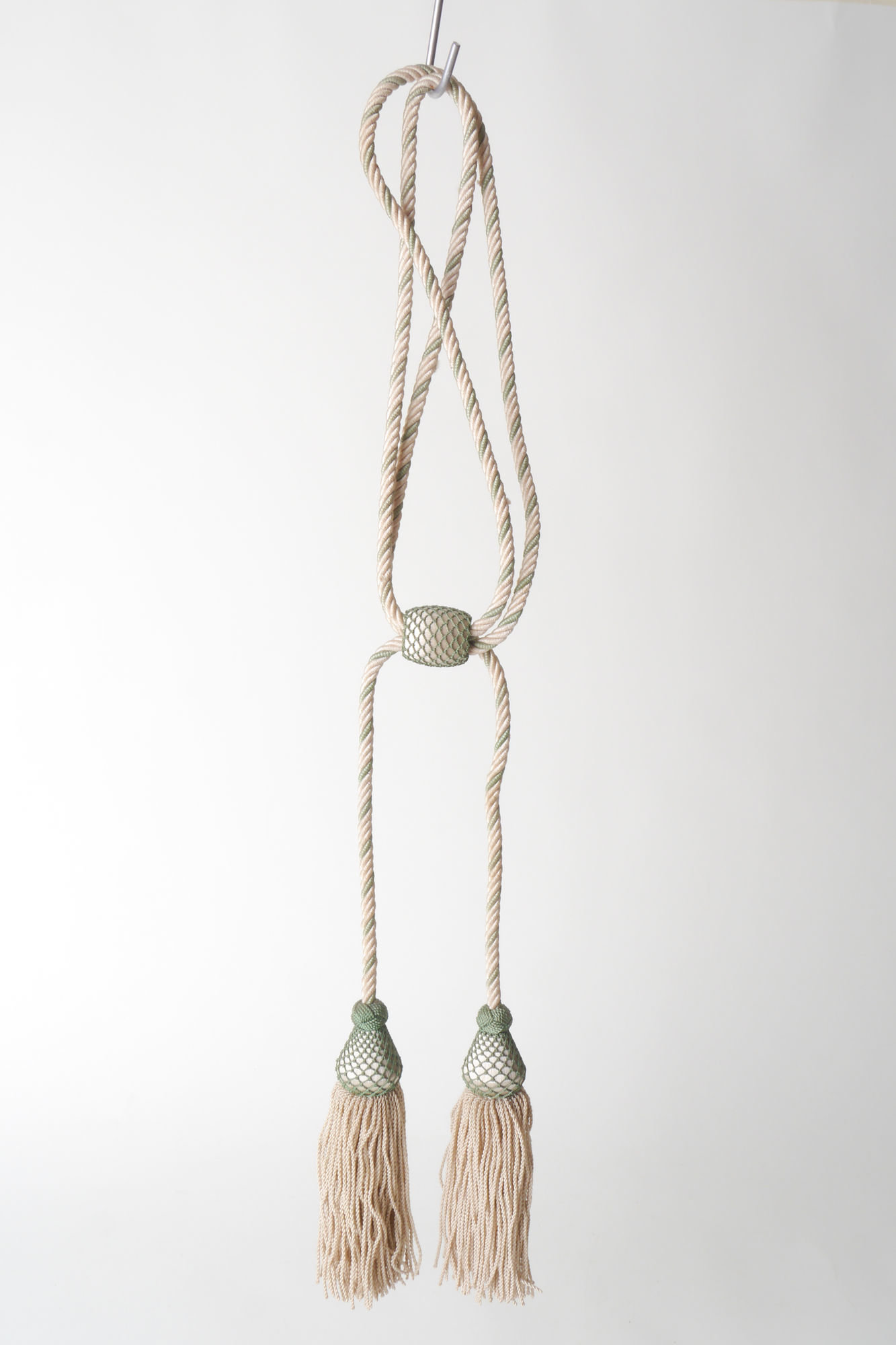 Embrasse om gordijn open te houden met 2 kwasten