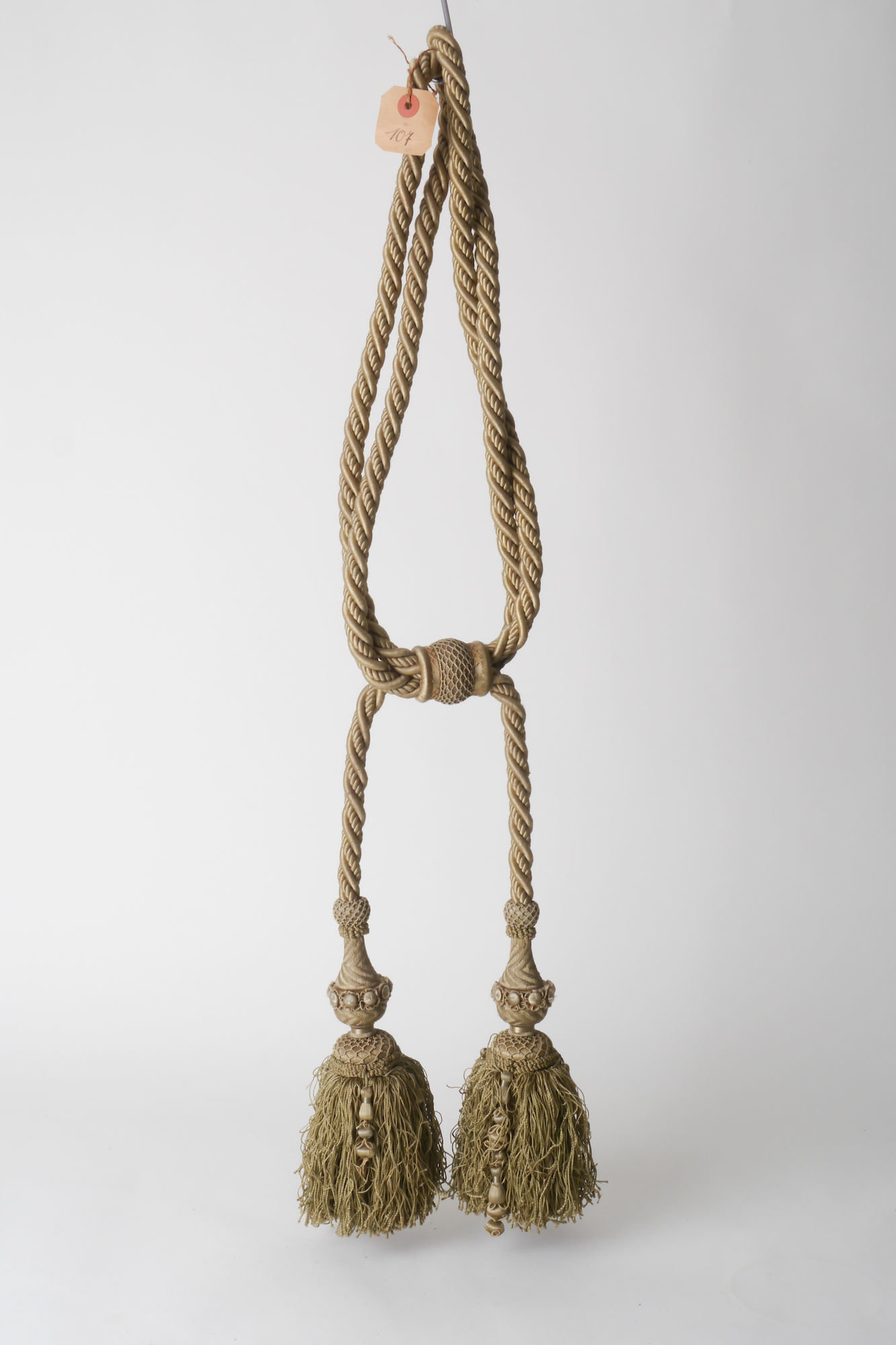 Embrasse om gordijn open te houden met 2 kwasten