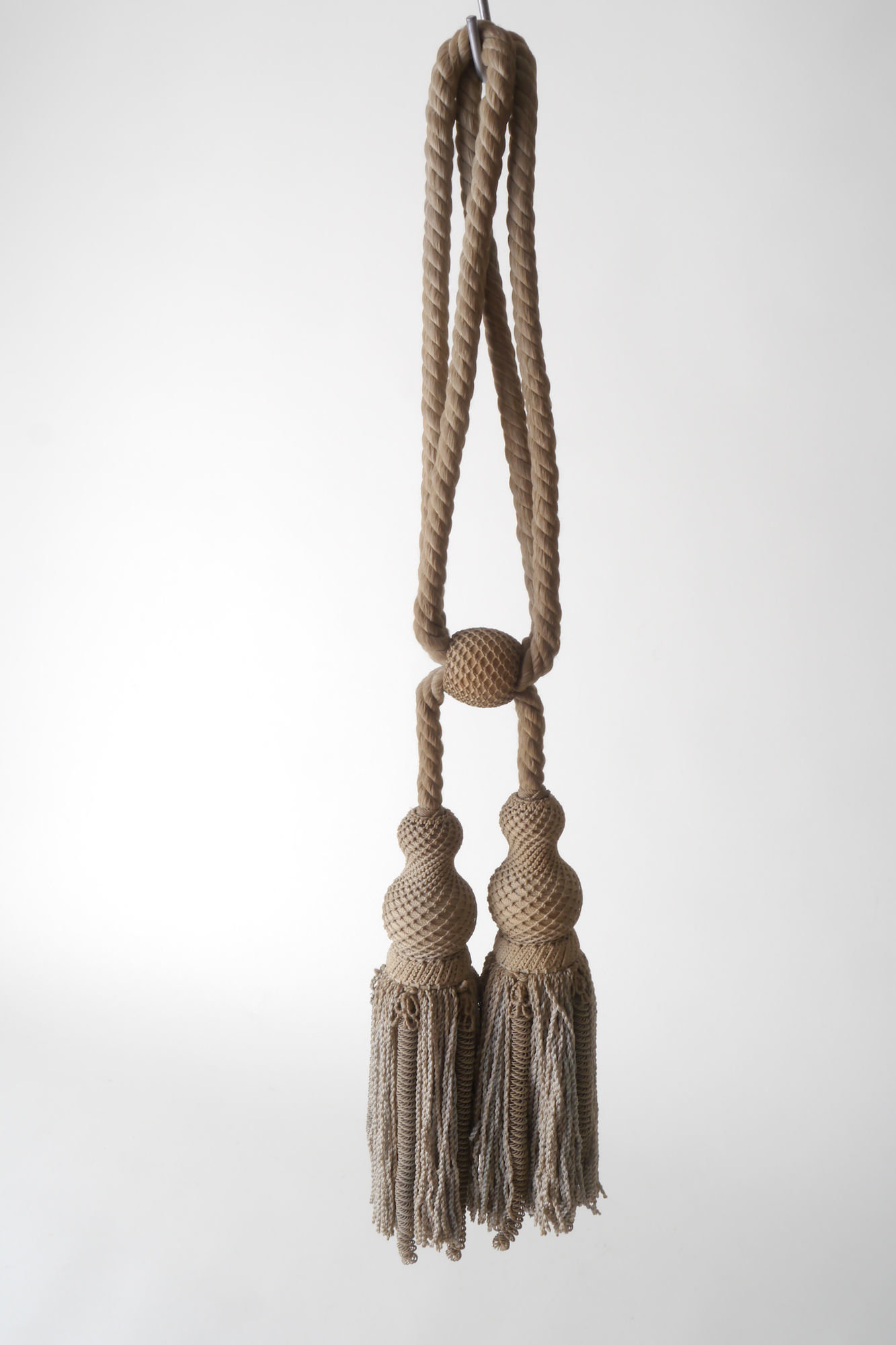 Embrasse om gordijn open te houden met 2 kwasten