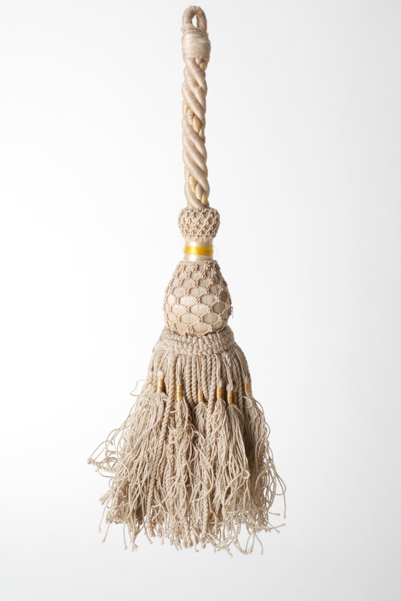 Gland of kwast met vorm, keel en rok