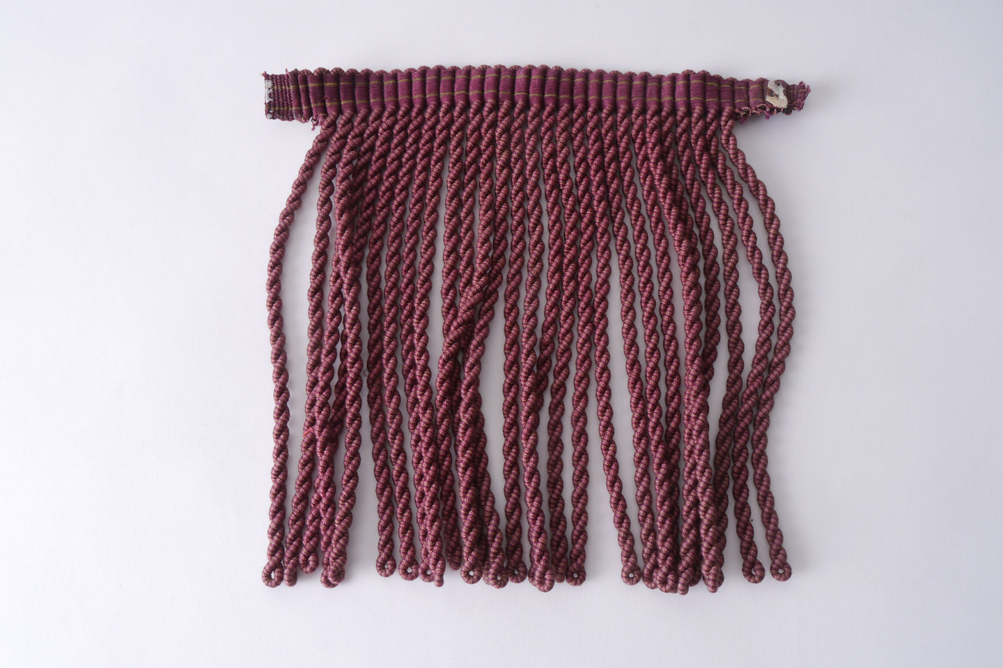 Frange als onderdeel voor het vervaardigen van passement