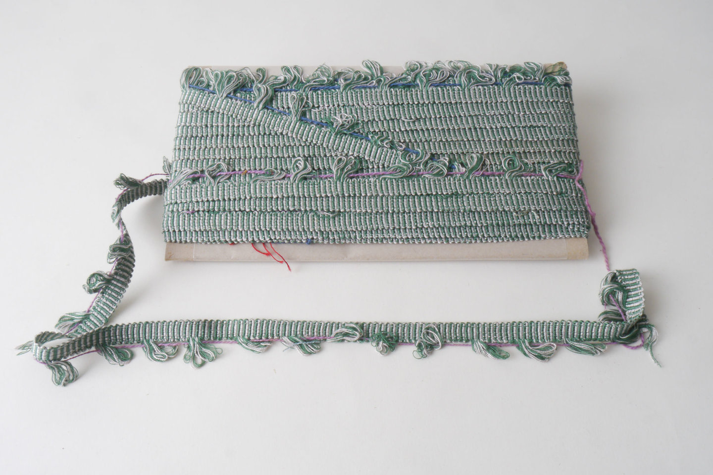 Galon of boord als onderdeel voor het vervaardigen van passement