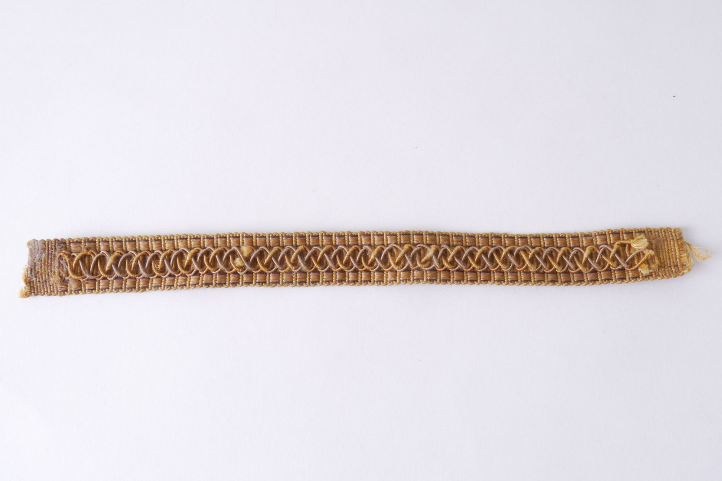 Galon of boord als onderdeel voor het vervaardigen van passement