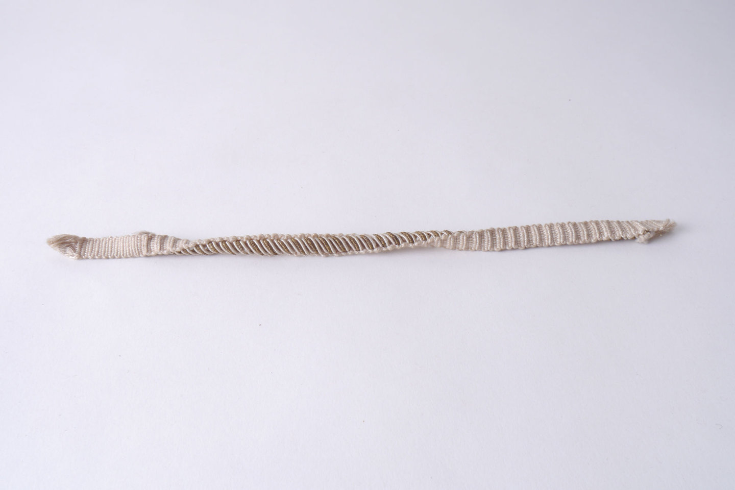 Galon of boord als onderdeel voor het vervaardigen van passement