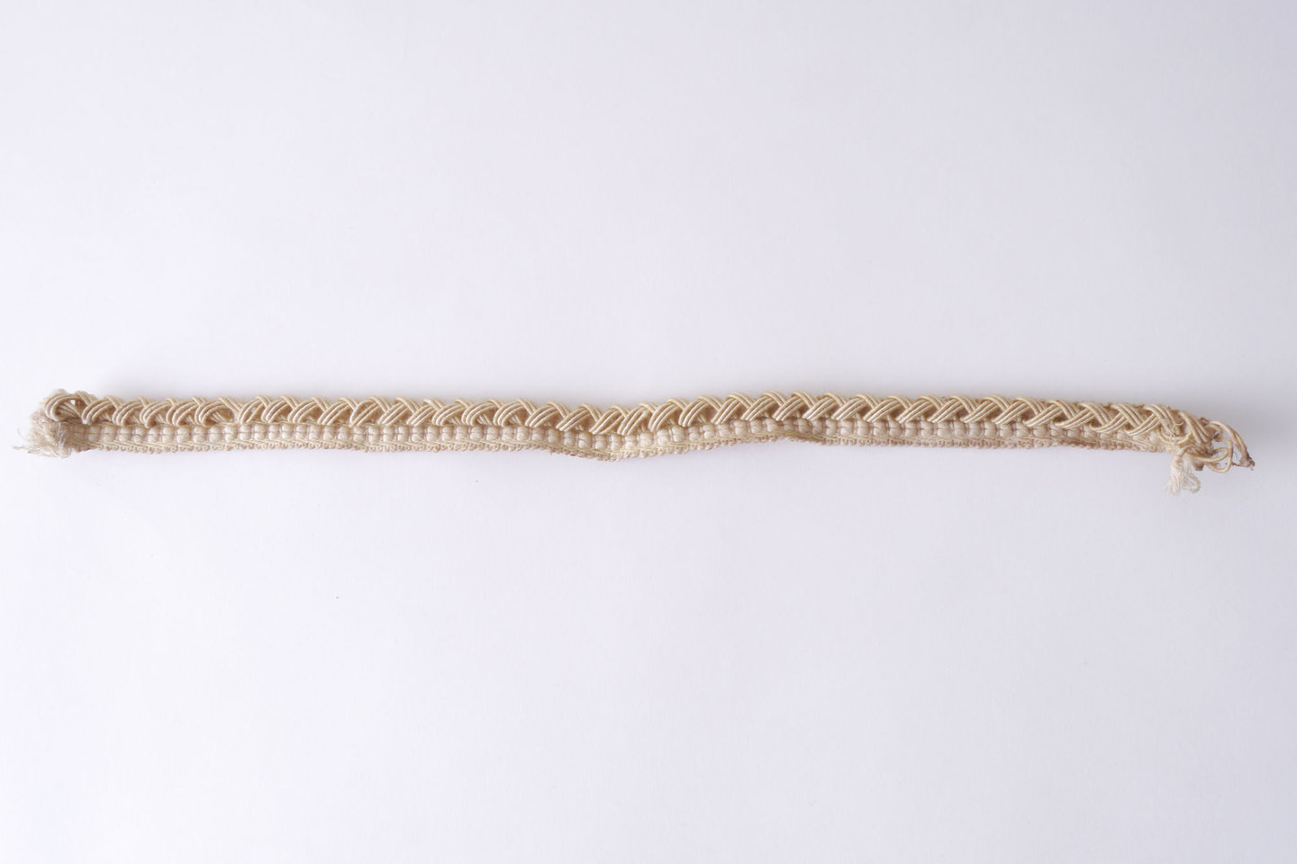 Galon of boord als onderdeel voor het vervaardigen van passement