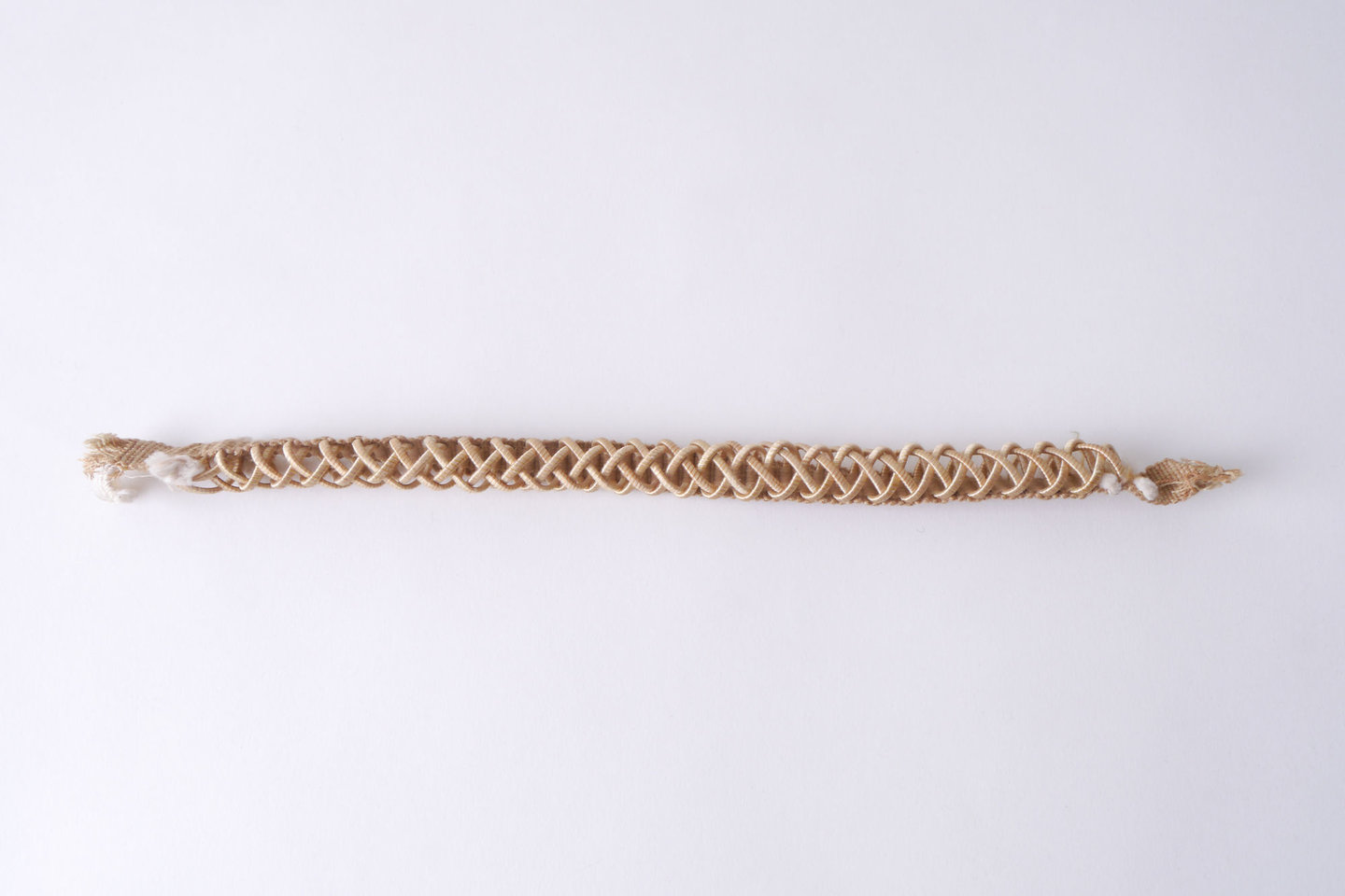 Galon of boord als onderdeel voor het vervaardigen van passement