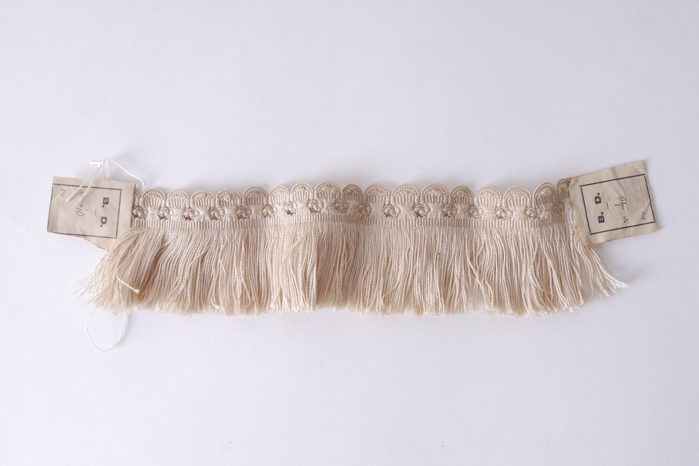 Effilé als onderdeel voor het vervaardigen van passement