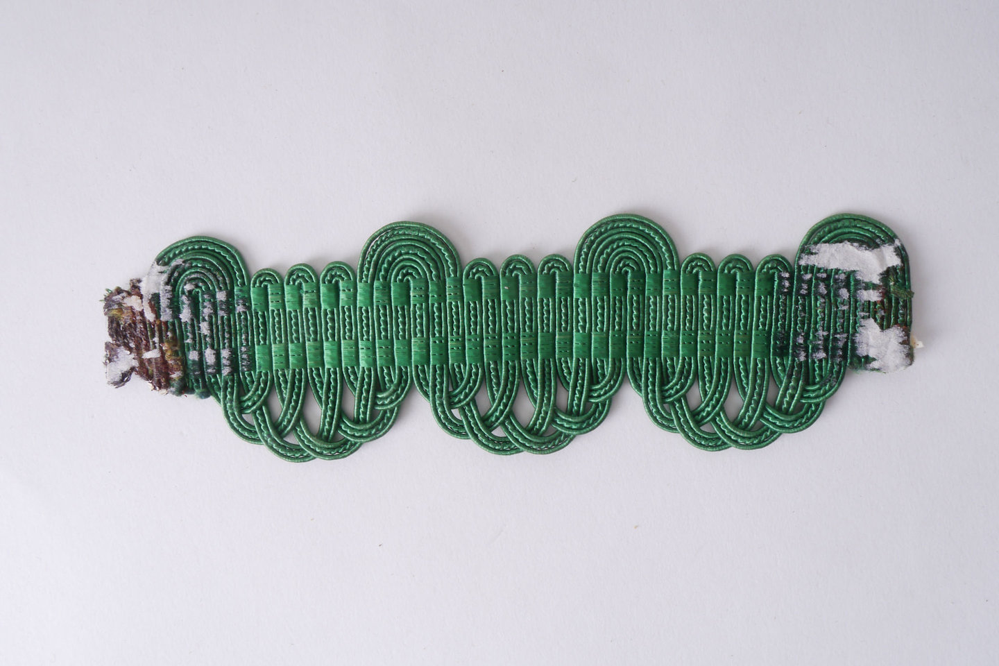 Crête als ornament voor het vervaardigen van passement