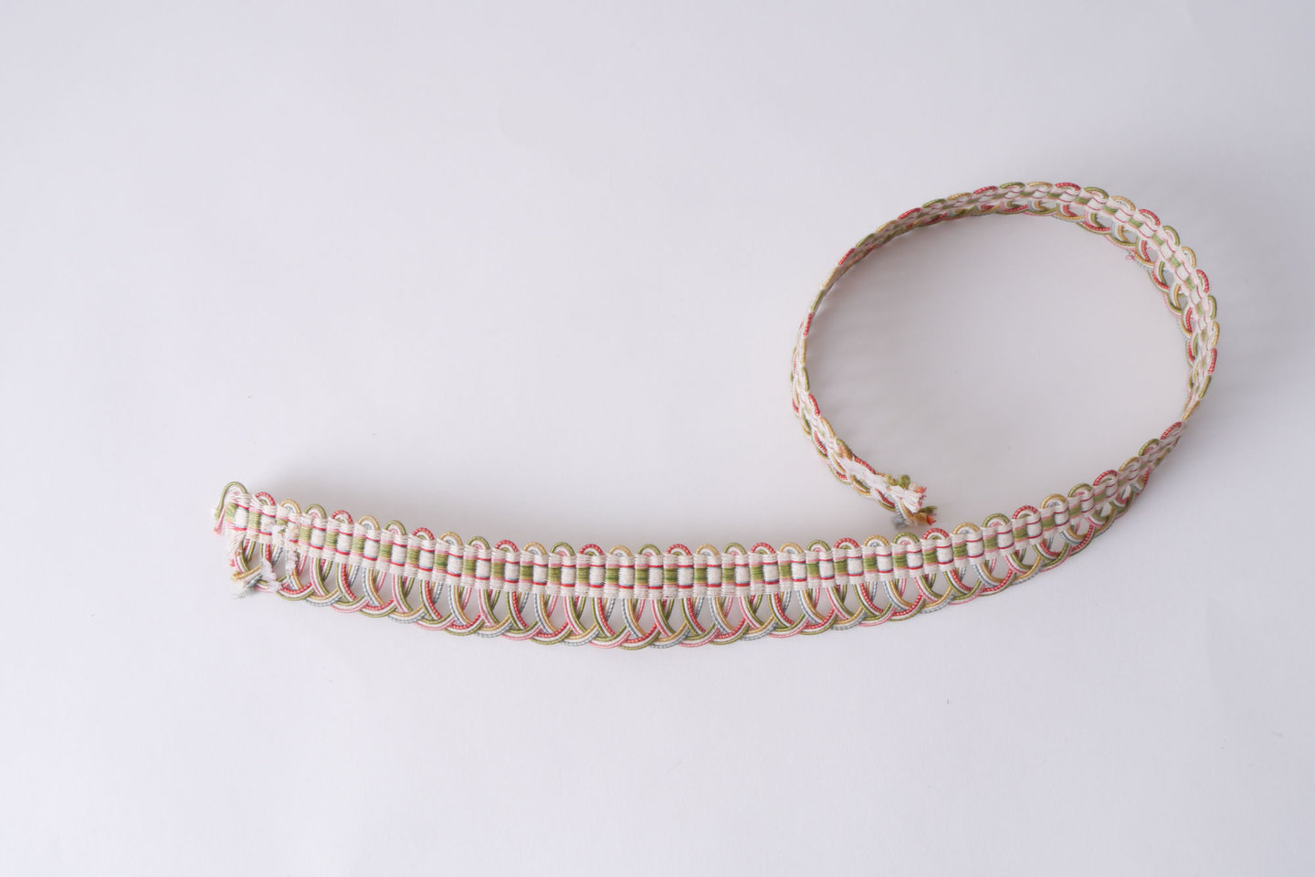 Crête als ornament voor het vervaardigen van passement