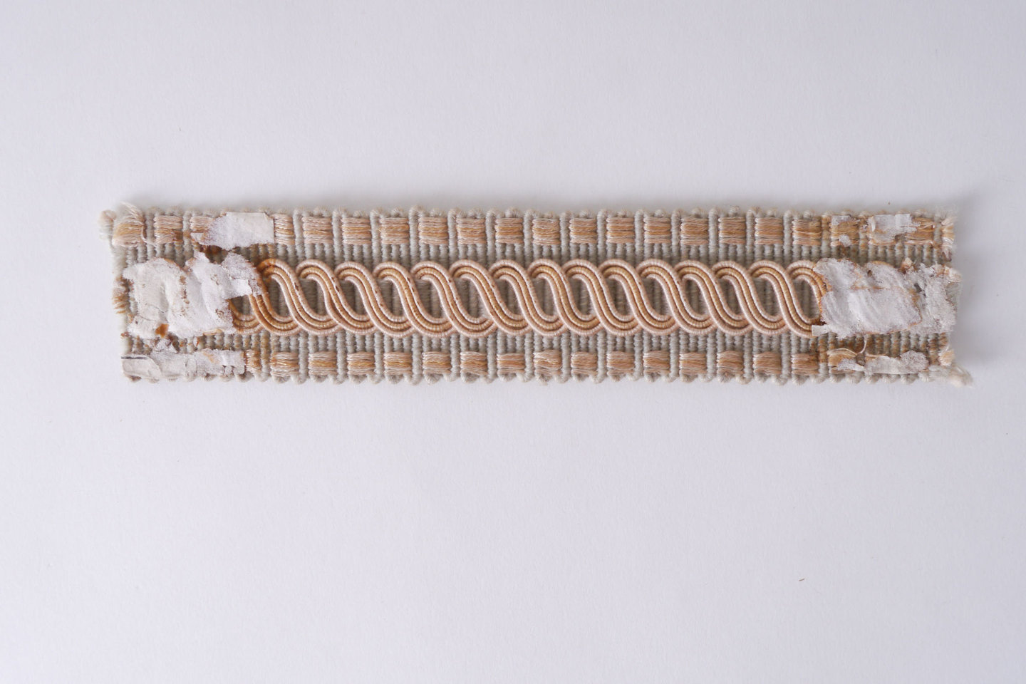 Galon of boord als onderdeel voor het vervaardigen van passement