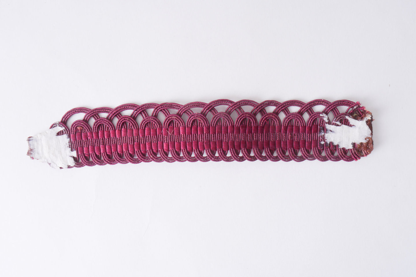 Crête als ornament voor het vervaardigen van passement