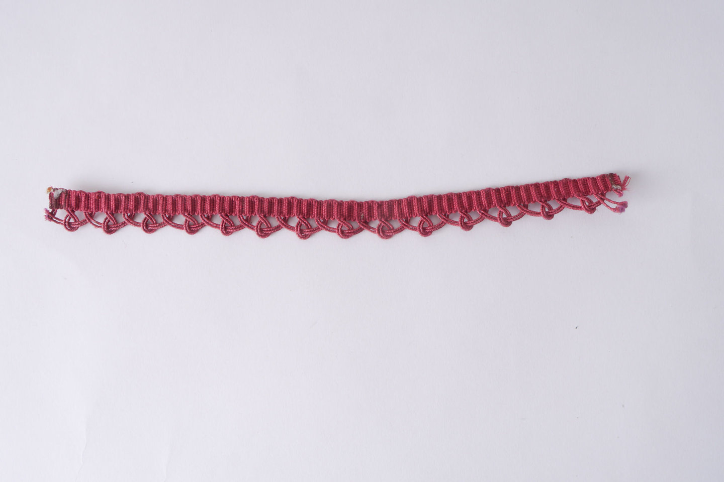 Crête als ornament voor het vervaardigen van passement