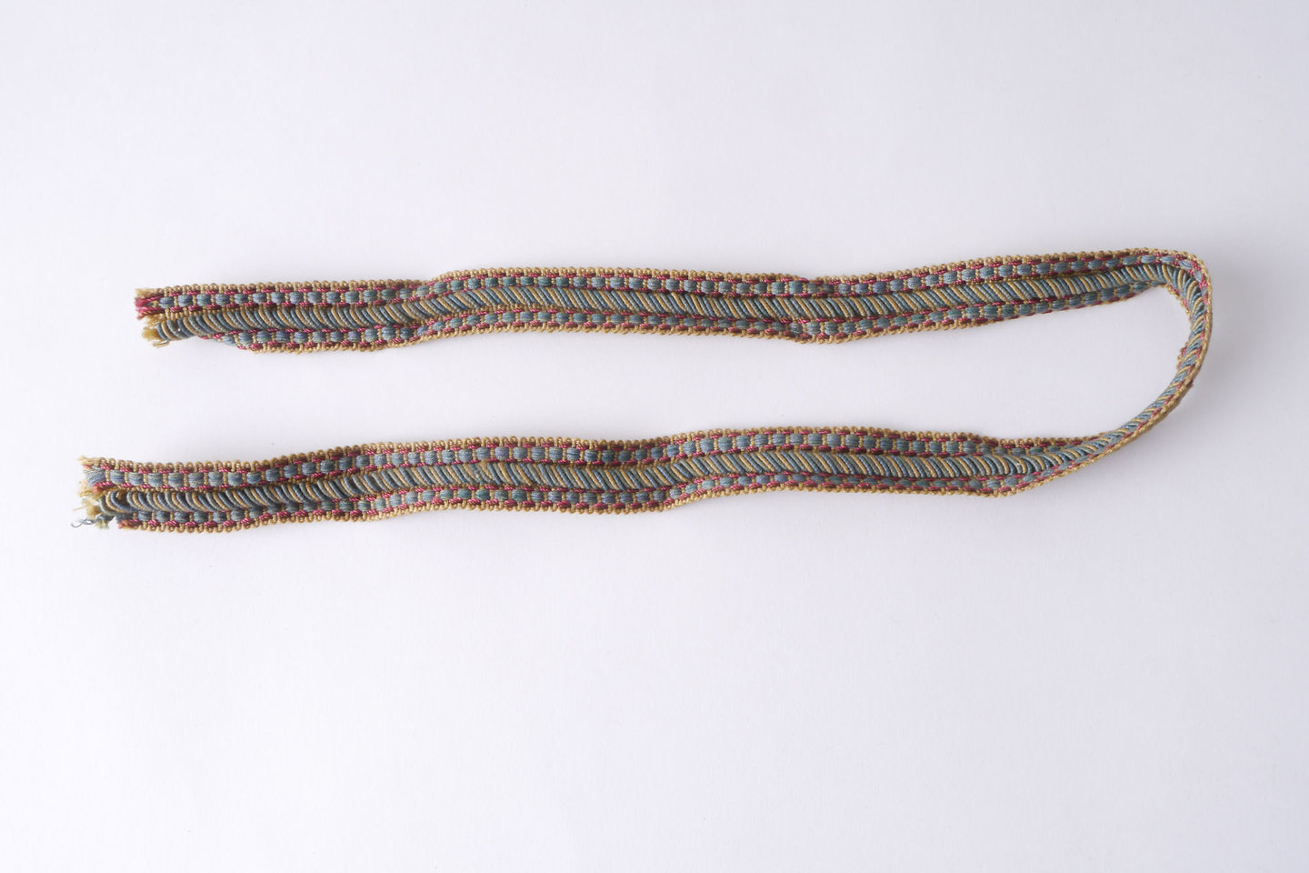 Galon of boord als onderdeel voor het vervaardigen van passement