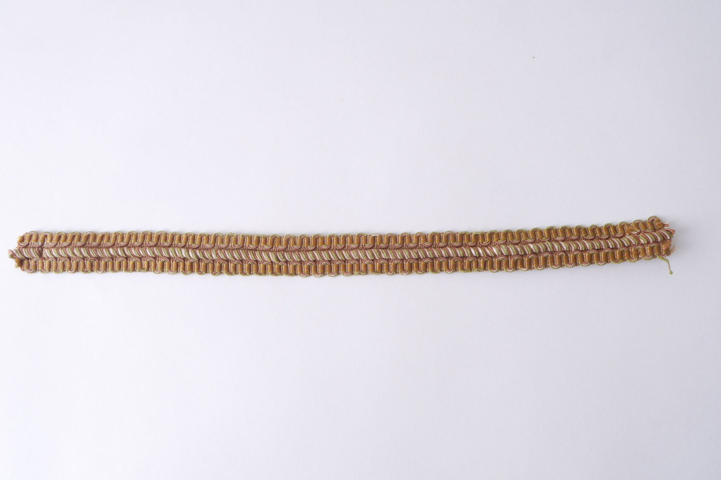 Galon of boord als onderdeel voor het vervaardigen van passement