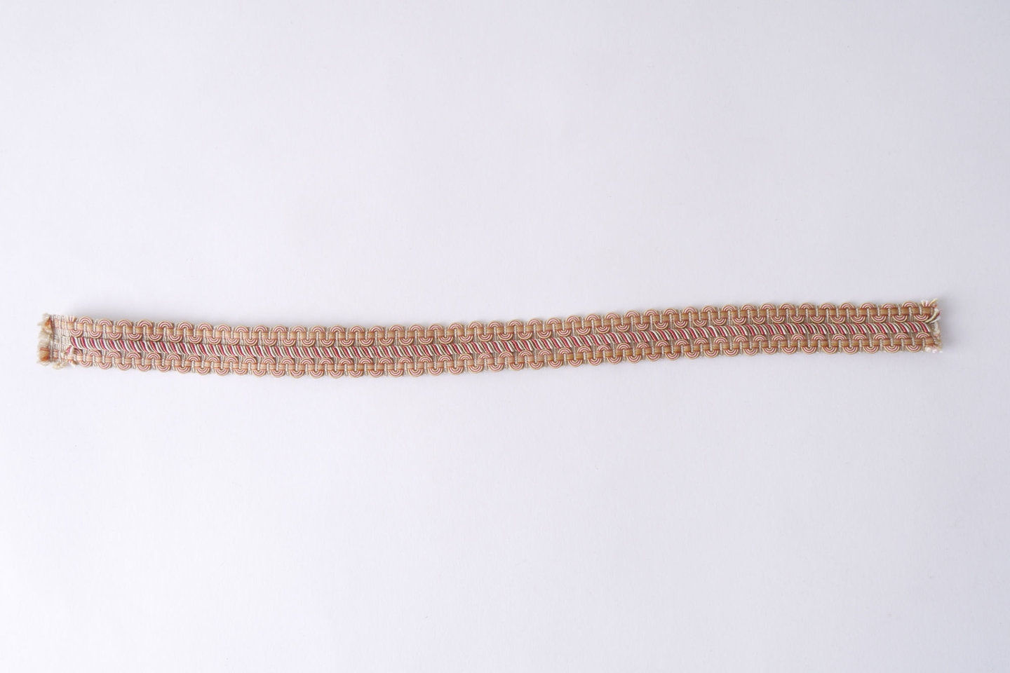 Galon of boord als onderdeel voor het vervaardigen van passement