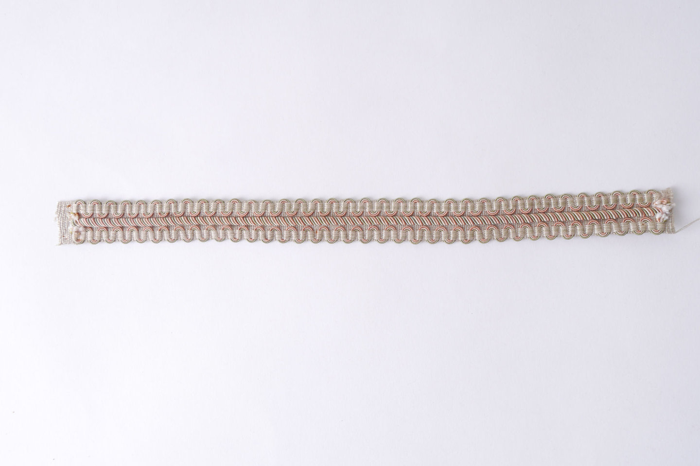 Galon of boord als onderdeel voor het vervaardigen van passement