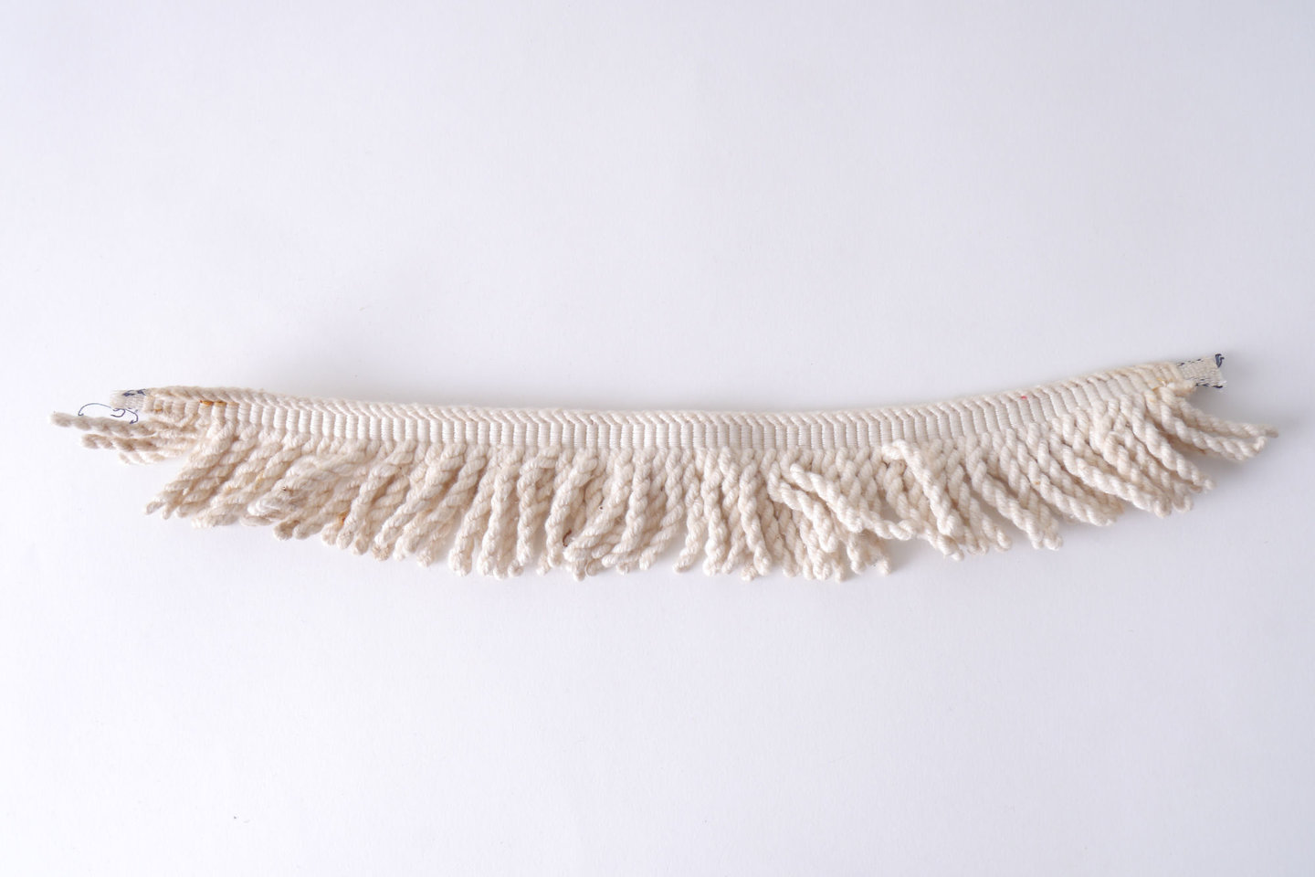 Frange als onderdeel voor het vervaardigen van passement