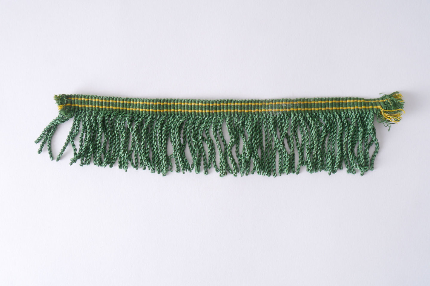 Frange als onderdeel voor het vervaardigen van passement