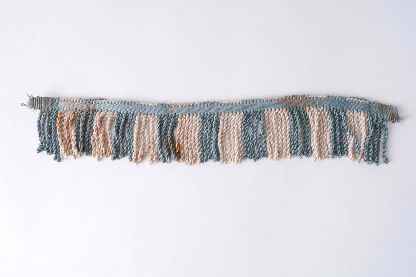 Frange als onderdeel voor het vervaardigen van passement