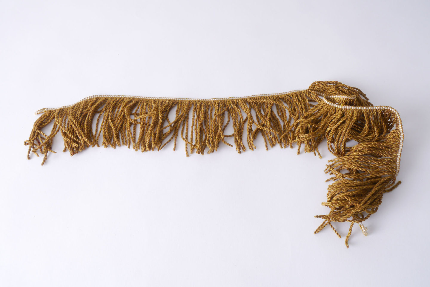 Frange als onderdeel voor het vervaardigen van passement