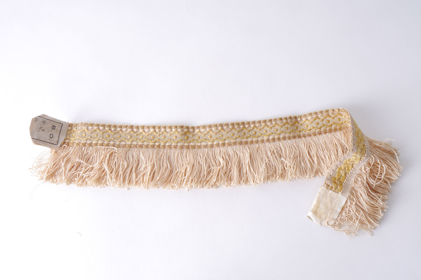 Effilé als onderdeel voor het vervaardigen van passement