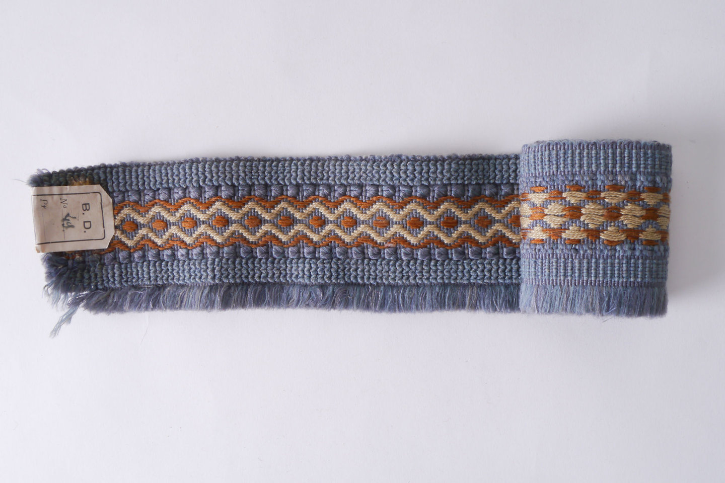 Effilé als onderdeel voor het vervaardigen van passement