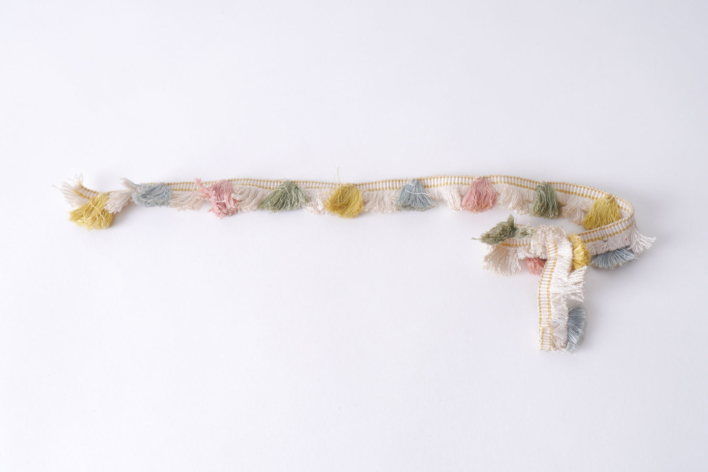 Effilé als onderdeel voor het vervaardigen van passement