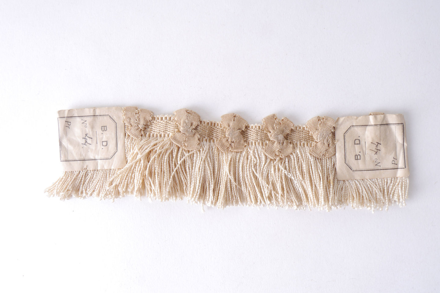 Effilé als onderdeel voor het vervaardigen van passement