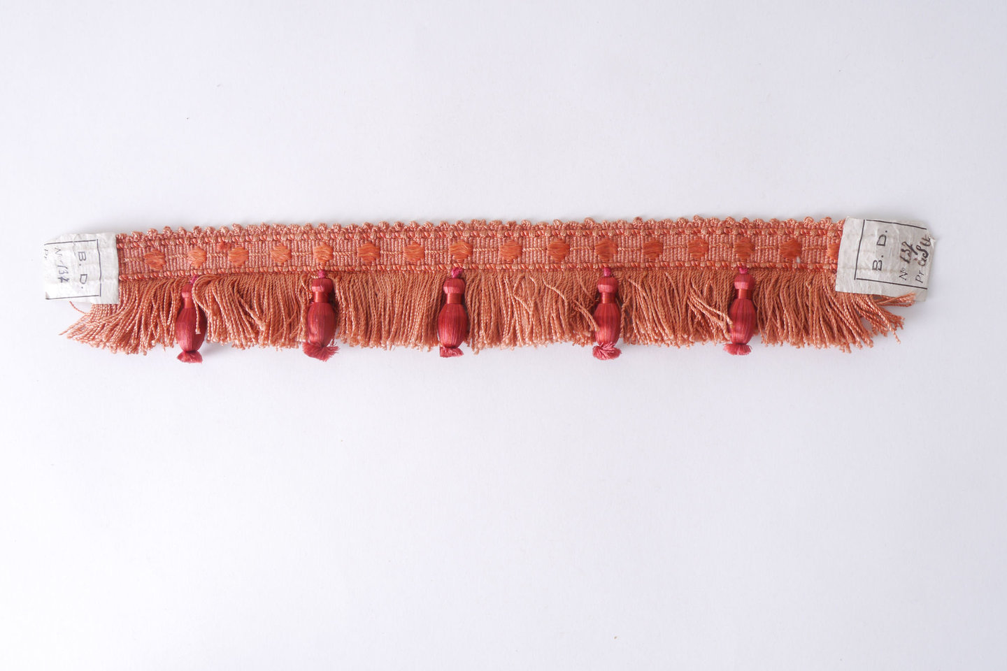 Effilé als onderdeel voor het vervaardigen van passement