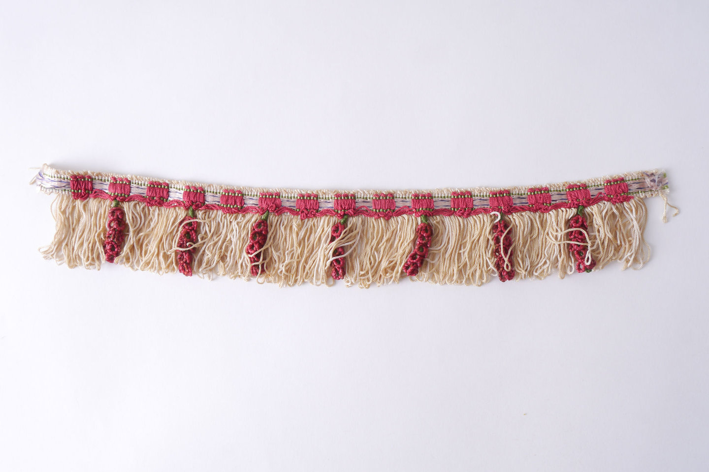 Effilé als onderdeel voor het vervaardigen van passement