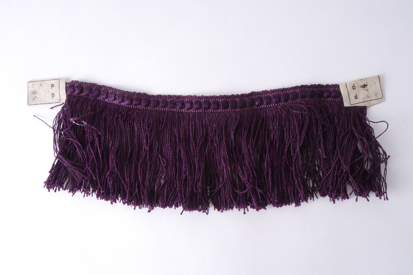 Effilé als onderdeel voor het vervaardigen van passement