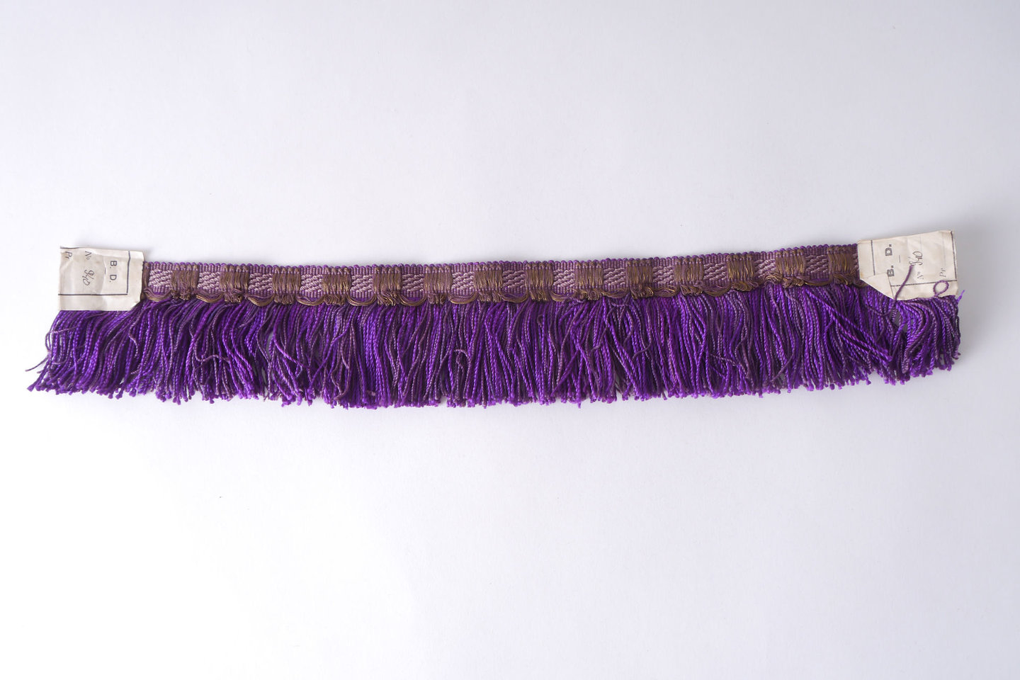 Effilé als onderdeel voor het vervaardigen van passement