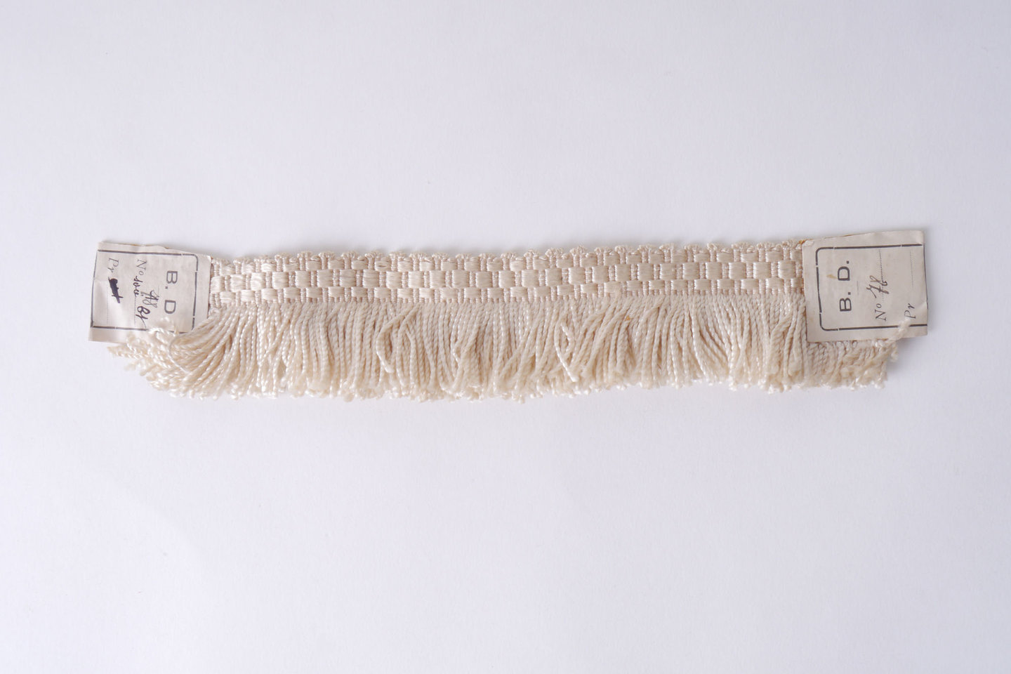 Effilé als onderdeel voor het vervaardigen van passement