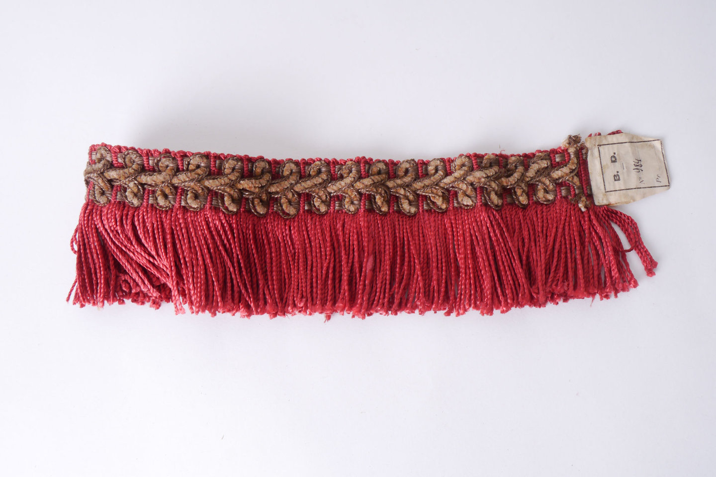 Effilé als onderdeel voor het vervaardigen van passement